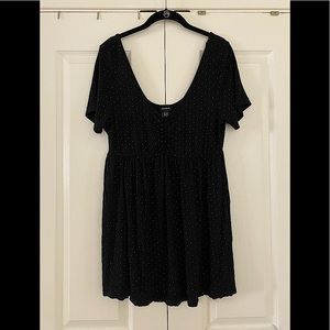 Torrid Polka Dot Hi-Lo Babydoll Top